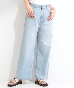 SHOO・LA・RUE / シューラルー パンツ | 【ひんやり】ライトデニムワイドパンツ