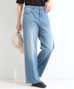 SHOO・LA・RUE / シューラルー パンツ | 【ひんやり】ライトデニムワイドパンツ