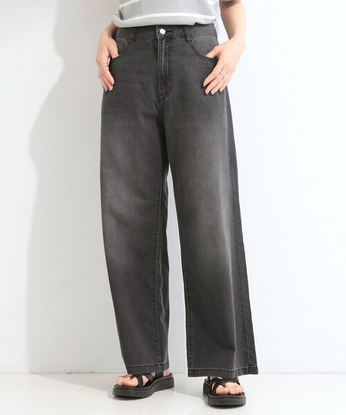 SHOO・LA・RUE / シューラルー パンツ | 【ひんやり】ライトデニムワイドパンツ | 詳細1