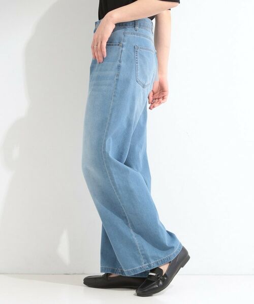 SHOO・LA・RUE / シューラルー パンツ | 【ひんやり】ライトデニムワイドパンツ | 詳細10