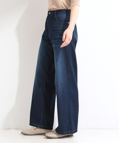 SHOO・LA・RUE / シューラルー パンツ | 【ひんやり】ライトデニムワイドパンツ | 詳細14