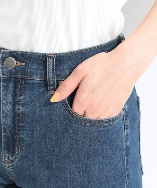 SHOO・LA・RUE / シューラルー デニムパンツ | 【ひんやり/ストレッチ】ライトデニムスキニーパンツ | 詳細13