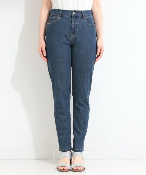 SHOO・LA・RUE / シューラルー デニムパンツ | 【ひんやり/ストレッチ】ライトデニムスキニーパンツ | 詳細9