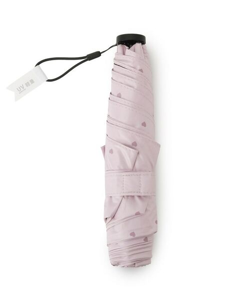 SHOO・LA・RUE / シューラルー 傘 | 【晴雨兼用】スーパーライトハート折りたたみ傘【because】 | 詳細2