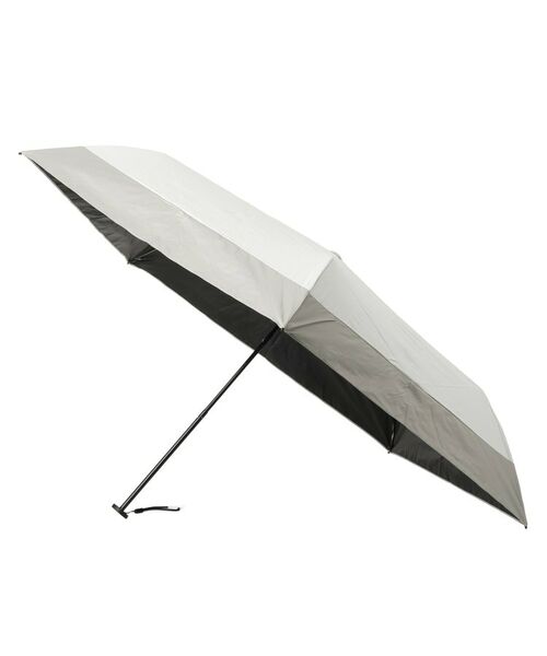 SHOO・LA・RUE / シューラルー 傘 | 【晴雨兼用】PUスーパーライトバイカラー【because】（アイボリー(504)）