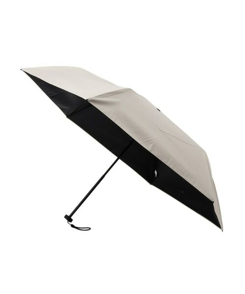 SHOO・LA・RUE / シューラルー 傘 | 【晴雨兼用】形状記憶生地折りたたみ傘【CURUtto】（グレージュ(050)）
