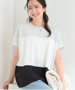 SHOO・LA・RUE / シューラルー カットソー | 【S-LL/洗濯機可】3段切り替え ドルマントップス