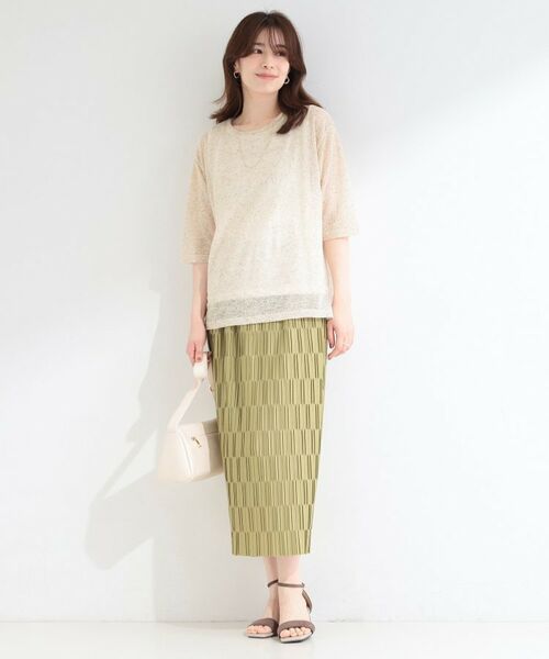 SHOO・LA・RUE / シューラルー その他トップス | 【2点セット】メランジシアートップス×タンクトップセット | 詳細3