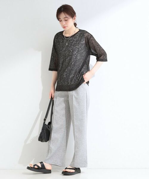 SHOO・LA・RUE / シューラルー その他トップス | 【2点セット】メランジシアートップス×タンクトップセット | 詳細7
