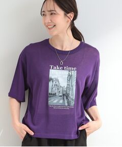 SHOO・LA・RUE / シューラルー ニット・セーター | 程よく透ける さらっとシアーニット