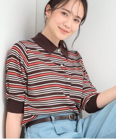 SHOO・LA・RUE / シューラルー カーディガン・ボレロ | 【S-LL/洗濯機可】金ボタンがアクセント 襟付きとろみニットカーディガン