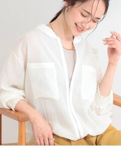 SHOO・LA・RUE / シューラルー レザーブルゾン・ジャケット | シアーリブブルゾン