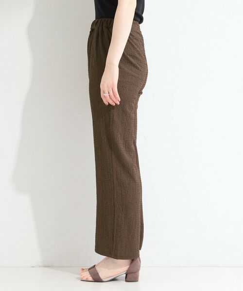 SHOO・LA・RUE / シューラルー セットアップ | 【2点セット/S-LL/洗濯機可】お袖シャーリングブラウス+ワイドパンツ | 詳細22