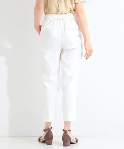 SHOO・LA・RUE / シューラルー ショート・ハーフ・半端丈パンツ | 【ひんやり／着丈が選べる/S-LL】脚のラインを拾いにくい ストレッチ スティックパンツ | 詳細10