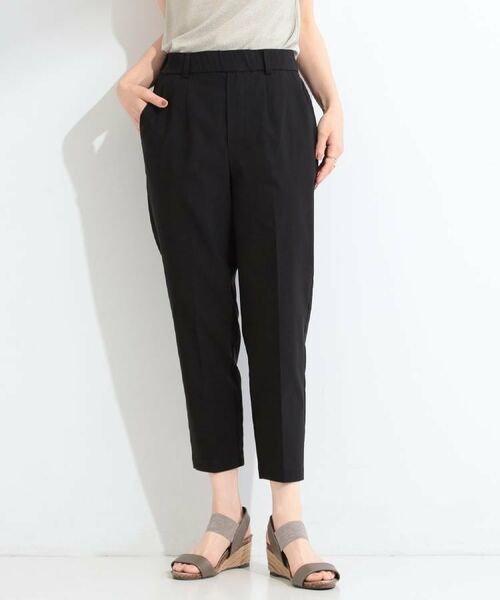 SHOO・LA・RUE / シューラルー ショート・ハーフ・半端丈パンツ | 【ひんやり／着丈が選べる/S-LL】脚のラインを拾いにくい ストレッチ スティックパンツ | 詳細13