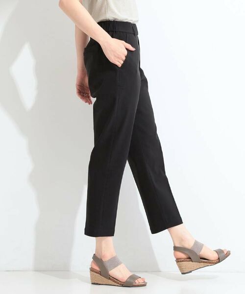 SHOO・LA・RUE / シューラルー ショート・ハーフ・半端丈パンツ | 【ひんやり／着丈が選べる/S-LL】脚のラインを拾いにくい ストレッチ スティックパンツ | 詳細14