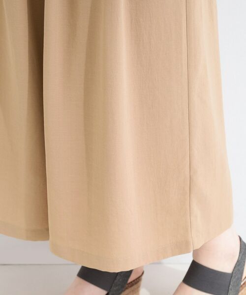 SHOO・LA・RUE / シューラルー ショート・ハーフ・半端丈パンツ | 【セットアップ可】麻調タックスカーチョパンツ | 詳細28