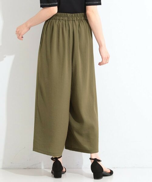 SHOO・LA・RUE / シューラルー ショート・ハーフ・半端丈パンツ | 【S-LL/洗濯機可】リボン付きスカーチョパンツ | 詳細6