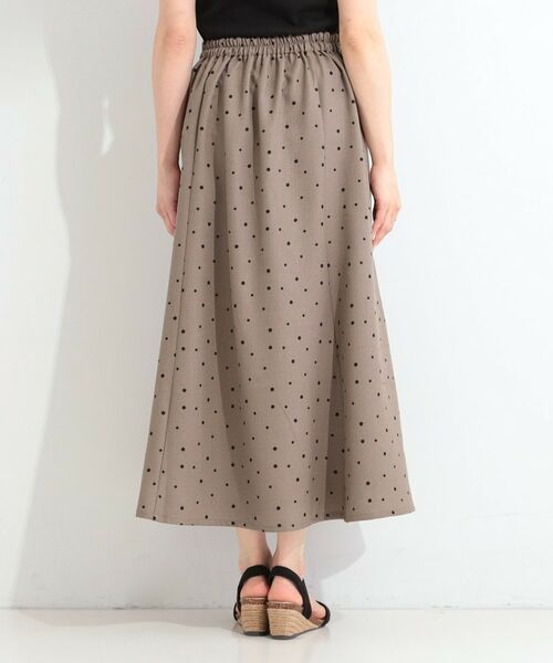 SHOO・LA・RUE / シューラルー スカート | ドット柄 麻調フレアスカート | 詳細11