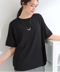 SHOO・LA・RUE / シューラルー シャツ・ブラウス | 【洗濯後しわになりにくい】ドビードットドルマントップス
