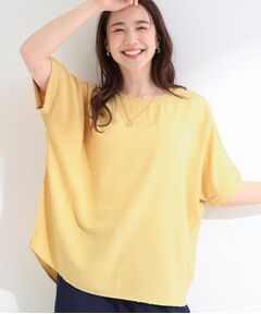 SHOO・LA・RUE / シューラルー シャツ・ブラウス | 【洗濯後しわになりにくい】ドビードットドルマントップス