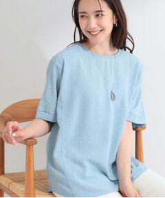 SHOO・LA・RUE / シューラルー シャツ・ブラウス | 【洗濯後しわになりにくい】ドビードットドルマントップス