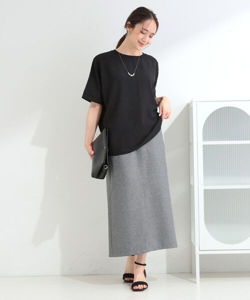 SHOO・LA・RUE / シューラルー シャツ・ブラウス | 【洗濯後しわになりにくい】ドビードットドルマントップス | 詳細7