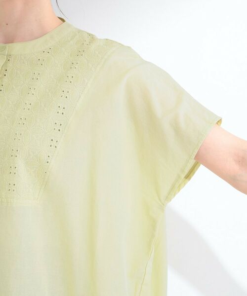 SHOO・LA・RUE / シューラルー シャツ・ブラウス | 刺繍切り替え前あきブラウス | 詳細17