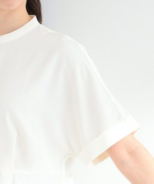 SHOO・LA・RUE / シューラルー シャツ・ブラウス | 【ひんやり/吸水速乾/UV/通勤】洗濯後しわになりにくい ウエストタック ペプラムブラウス | 詳細17