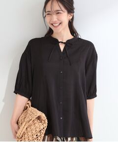 SHOO・LA・RUE / シューラルー シャツ・ブラウス | 【洗濯機可】切替フレアブラウス