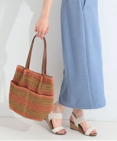 SHOO・LA・RUE / シューラルー トートバッグ | 雑材シートボーダートート