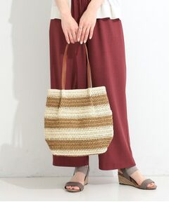 SHOO・LA・RUE / シューラルー トートバッグ | 雑材シートボーダートート