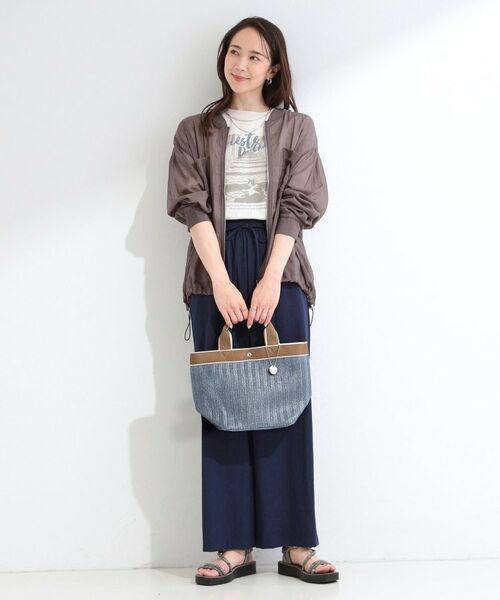 SHOO・LA・RUE / シューラルー トートバッグ | 雑材シートランチトートバッグ | 詳細6