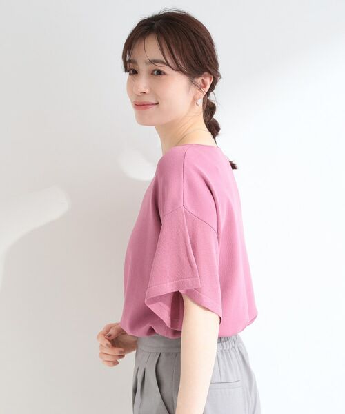 SHOO・LA・RUE / シューラルー ニット・セーター | おうちで洗えるバタフライシアー半袖ニット | 詳細14