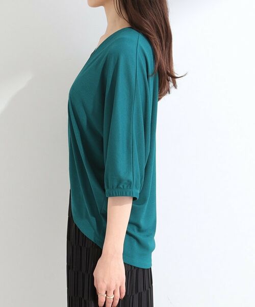 SHOO・LA・RUE / シューラルー カーディガン・ボレロ | 【ひんやり/UV/洗濯機可】体型カバーも叶う さらさら五分袖ボレロカーディガン | 詳細18