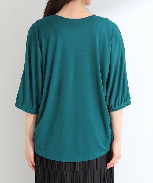 SHOO・LA・RUE / シューラルー カーディガン・ボレロ | 【ひんやり/UV/洗濯機可】体型カバーも叶う さらさら五分袖ボレロカーディガン | 詳細19