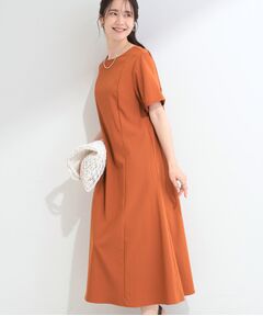 SHOO・LA・RUE / シューラルー ロング・マキシ丈ワンピース | 【S-LL/洗濯機可】軽凛(かろりん) 切り替えワンピース