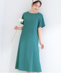 SHOO・LA・RUE / シューラルー ロング・マキシ丈ワンピース | 【S-LL/洗濯機可】軽凛(かろりん) 切り替えワンピース