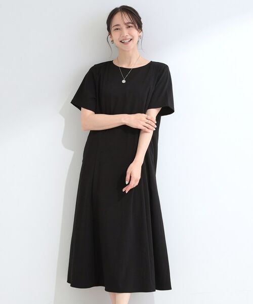 SHOO・LA・RUE / シューラルー ロング・マキシ丈ワンピース | 【S-LL/洗濯機可】軽凛(かろりん) 切り替えワンピース | 詳細1