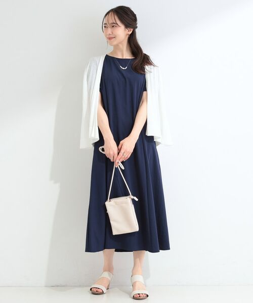 SHOO・LA・RUE / シューラルー ロング・マキシ丈ワンピース | 【S-LL/洗濯機可】軽凛(かろりん) 切り替えワンピース | 詳細11