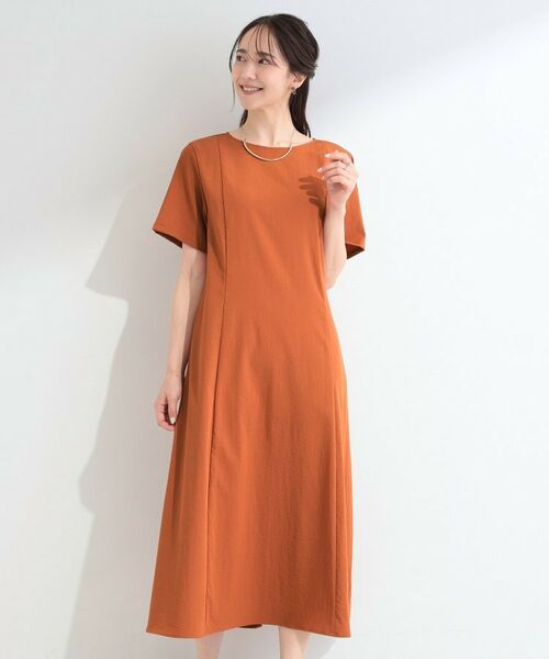 SHOO・LA・RUE / シューラルー ロング・マキシ丈ワンピース | 【S-LL/洗濯機可】軽凛(かろりん) 切り替えワンピース | 詳細5