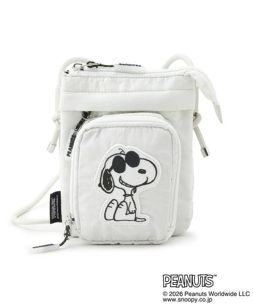 SHOO・LA・RUE / シューラルー ショルダーバッグ | 【PEANUTS】ミニショルダー（ホワイト(001)）