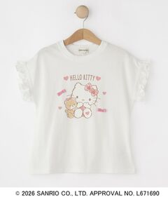 SHOO・LA・RUE / シューラルー Tシャツ | 【サンリオキャラクターズ】フリルデザインTシャツ