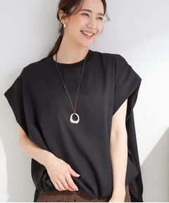 SHOO・LA・RUE / シューラルー カットソー | 1枚で決まる！ジョーゼット裾バルーンプルオーバー