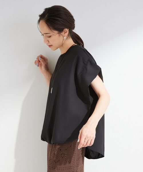 SHOO・LA・RUE / シューラルー カットソー | 1枚で決まる！ジョーゼット裾バルーンプルオーバー | 詳細2