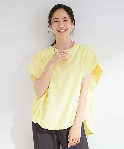 SHOO・LA・RUE / シューラルー カットソー | 1枚で決まる！ジョーゼット裾バルーンプルオーバー | 詳細5
