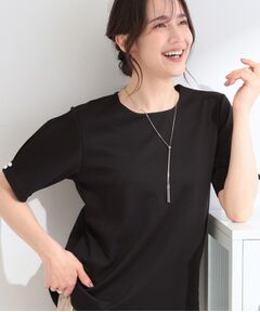 SHOO・LA・RUE / シューラルー カットソー | アクセサリー付き カットジョーゼットプルオーバー