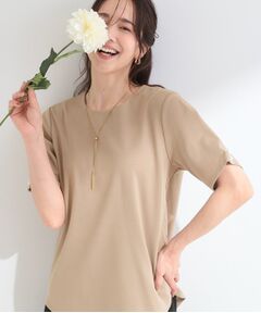 SHOO・LA・RUE / シューラルー カットソー | アクセサリー付き カットジョーゼットプルオーバー
