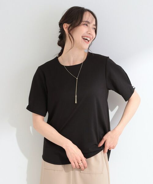 SHOO・LA・RUE / シューラルー カットソー | アクセサリー付き カットジョーゼットプルオーバー | 詳細5