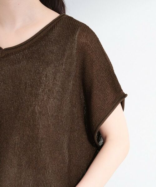 SHOO・LA・RUE / シューラルー その他トップス | 【2点SET/洗濯機可/S-LL】体型カバーも叶う ラメ畦ニット＆タンクSET | 詳細26